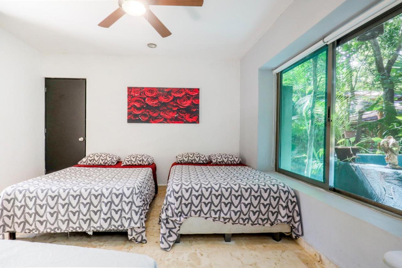 Guest House La Aldea Holistic Experience แคนคูน ภายนอก รูปภาพ